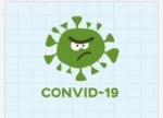 convid-19 tracker map android application logo